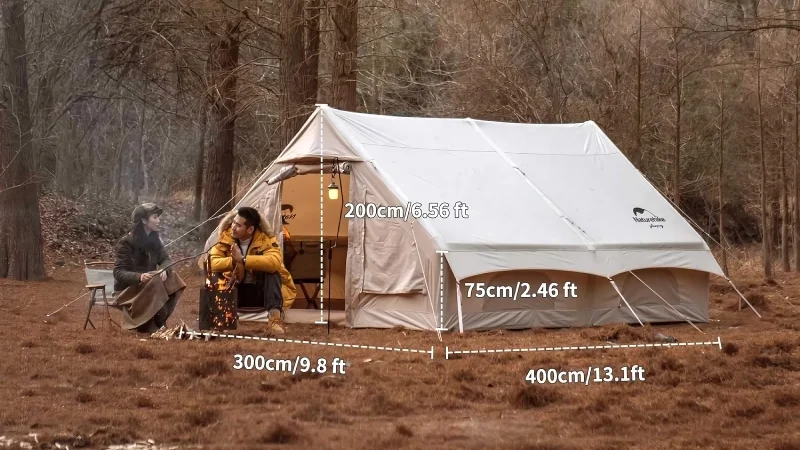 Large Inflatable Cabin Tent for 5-8 Persons