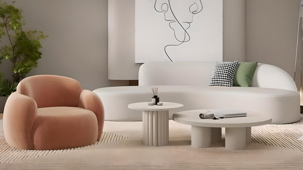 Luxury Minimalist Lounge Sofa