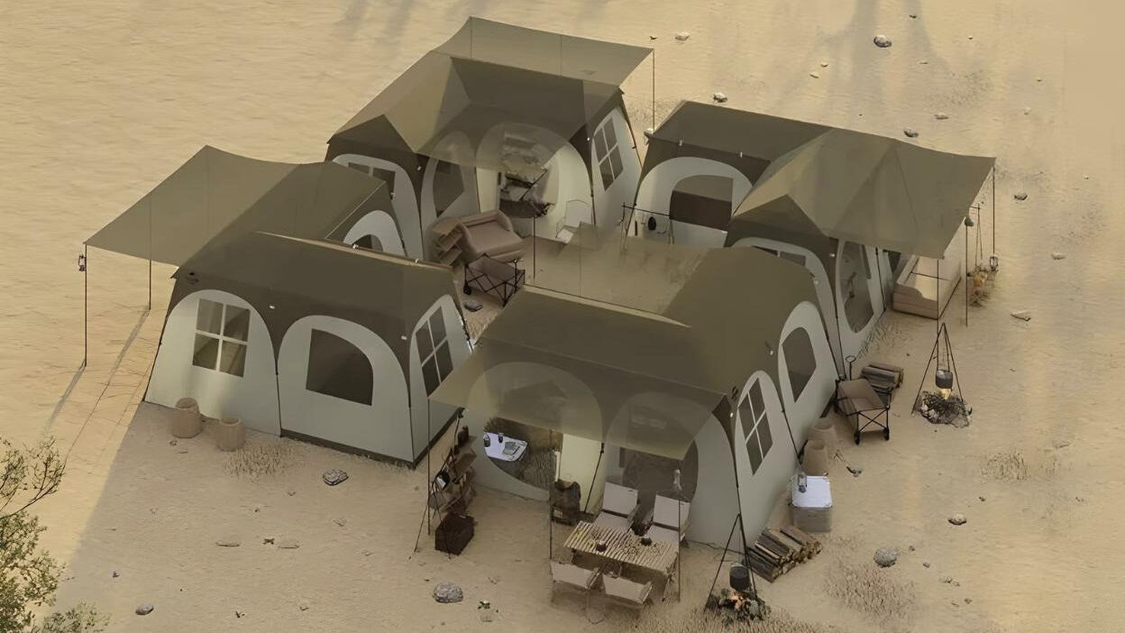 Quick-Set Luxury Camping Tent