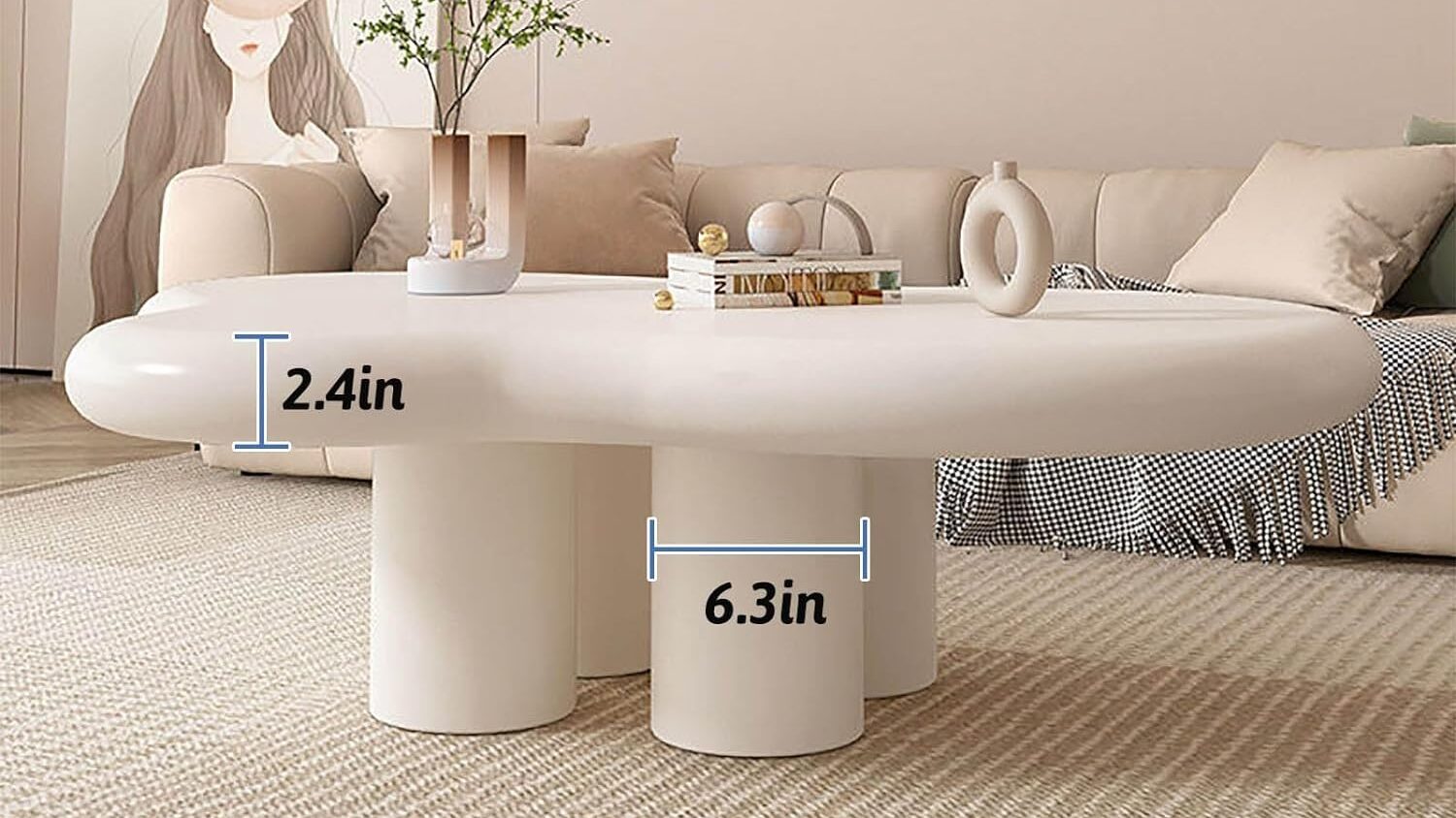 Contemporary Cloud Coffee Table