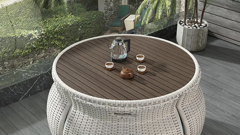 Contemporary Rattan Dining Sets