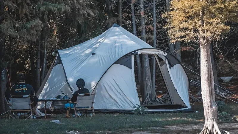 High-End All-Weather Geodesic Dome Tents