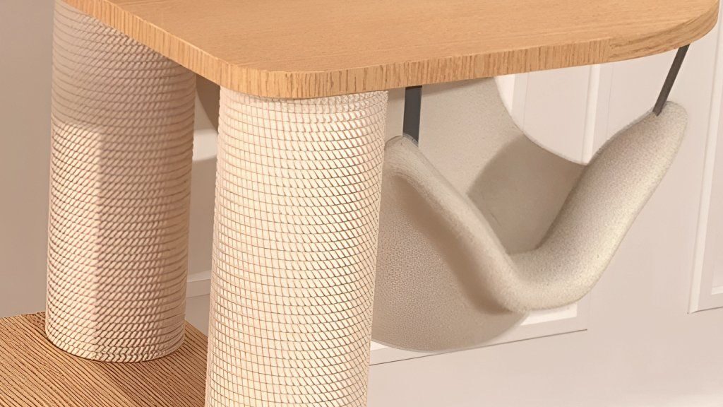 Wooden Cat Tower for Big Cats