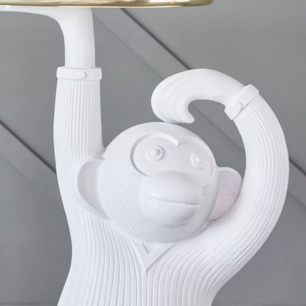 Luxury Modern Monkey Tray Coffee Table Sculpture