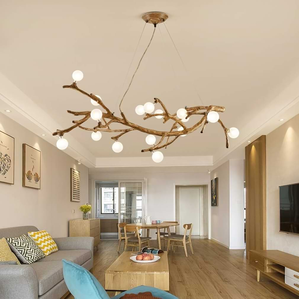 Modern Nordic LED Branch Chandelier