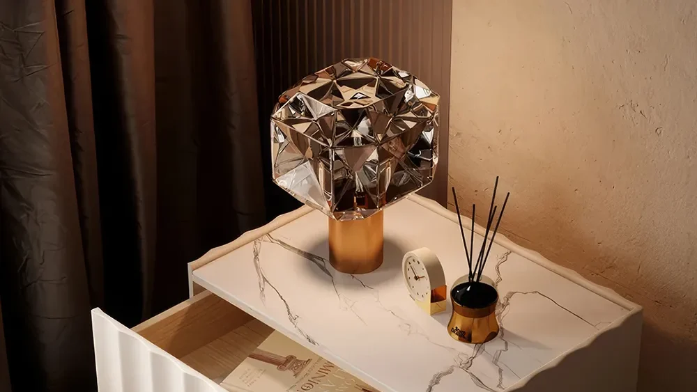 Wooden Bedside Nightstands Storage