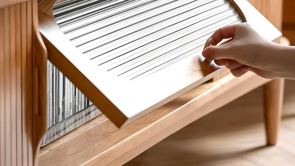 Modern Nordic Wooden TV Stand