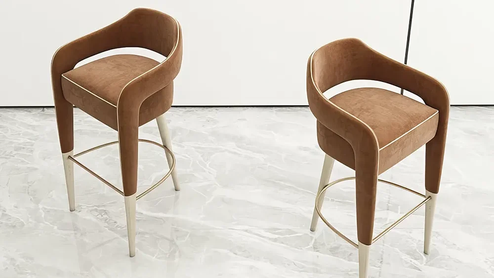 Modern Minimalist Nordic High Stool Bar Chair